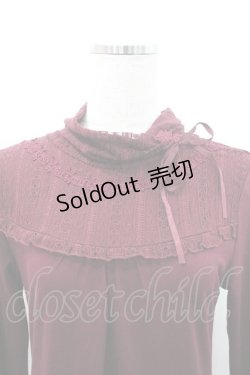 画像3: axes femme / レーシーロングタートル  ボルドー I-26-01-08-023-AX-TO-SA-ZI