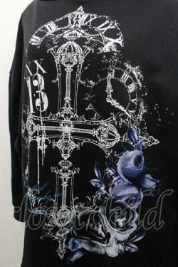 画像3: SEX POT ReVeNGe / CHRONOSハイネックカットソー M ブラック×ブルー I-26-01-10-024-SP-TO-SA-ZI