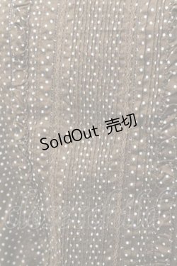 画像4: PINK HOUSE / 水玉フリルキャミソール  ブラウン I-26-01-10-028-LO-TO-SA-ZI