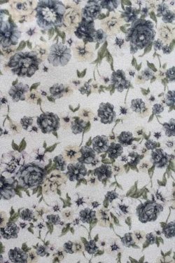 画像3: INGEBORG / 花ストライプ柄リボン結びトップス L ブルー I-26-01-10-032-LO-TO-SA-ZI