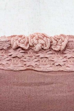 画像4: INGEBORG / 肩紐レース&モチーフ付キャミソール 11号 ピンク I-26-01-10-033-LO-TO-SA-ZI