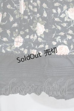 画像5: PINK HOUSE / 薔薇柄前開きキャミソール L ブラック I-26-01-10-038-LO-TO-SA-ZI