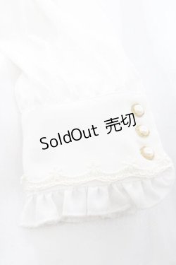 画像8: Amavel / ハートの紋章ヴィンテージバックルブラウス  白 I-26-01-10-004-CA-BL-SA-ZI