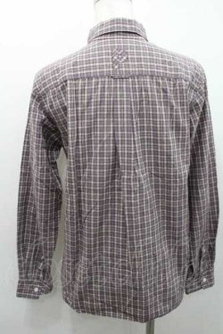 画像2: PINK HOUSE / アルファベットアップリケボタンダウンシャツ M パープル I-26-01-10-049-LO-BL-SA-ZI