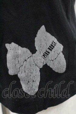画像4: PINK HOUSE / リボンプリントTシャツ  黒Ｘグレー I-26-01-10-053-LO-TO-SA-ZI