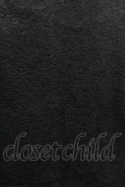 画像3: INGEBORG / レース地ボウタイ被りブラウス 13号 ブラック I-26-01-10-061-LO-TO-SA-ZI