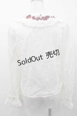 画像2: Amavel / Strawberry Basketコットンブラウス  生成りＸ赤 I-26-01-10-006-CA-BL-SA-ZI