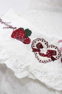 画像3: Amavel / Strawberry Basketコットンブラウス  生成りＸ赤 I-26-01-10-006-CA-BL-SA-ZI