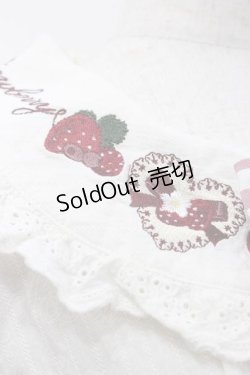 画像3: Amavel / Strawberry Basketコットンブラウス  生成りＸ赤 I-26-01-10-006-CA-BL-SA-ZI