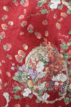 画像4: PINK HOUSE / いちごバスケット柄カットソー  赤 I-26-01-10-070-LO-TO-SA-ZI