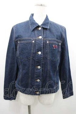 画像1: PINK HOUSE / PH刺繍デニムジャケット  青デニム I-26-01-10-074-LO-JA-SA-ZI