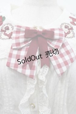 画像5: Amavel / Strawberry Basketコットンブラウス  生成りＸ赤 I-26-01-10-006-CA-BL-SA-ZI