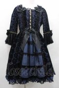 Angelic Pretty / ベルエレーヌドレス  ネイビー I-26-01-10-078-AP-OP-SA-ZI