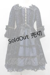Angelic Pretty / ベルエレーヌドレス  ネイビー I-26-01-10-078-AP-OP-SA-ZI