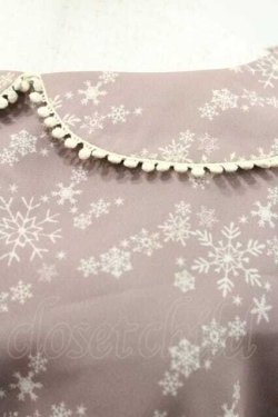 画像3: Fi.n.t / スノー千鳥柄ワンピース  ピンクベージュ I-26-01-10-081-CA-OP-SA-ZI