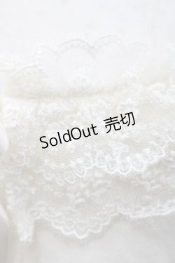 画像3: Innocent World / チュールレース半袖ボレロ  生成り I-26-01-10-007-IW-TO-SA-ZI