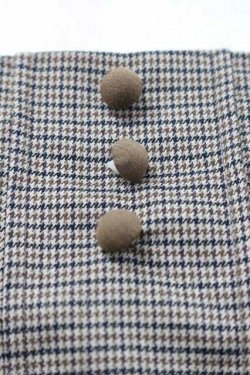 画像3: Fi.n.t / スクエアチェックタイトワンピース  ベージュＸブラウン I-26-01-10-088-CA-OP-SA-ZI