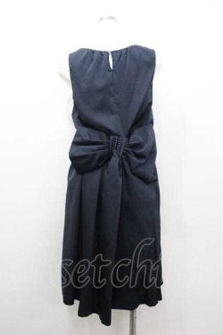 画像2: axes femme / ビジュージャンパースカート  ネイビー I-26-01-10-093-AX-OP-SA-ZI