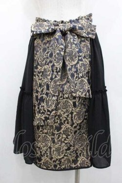 画像2: axes femme kawaii / メイリンスカート  黒 I-26-01-10-103-AX-SK-SA-ZI