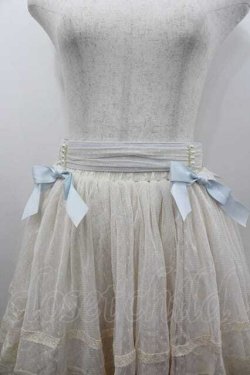 画像2: Hoshibako Works / リボンミルフィーユスカート  サックス I-26-01-10-104-LO-SK-SA-ZI