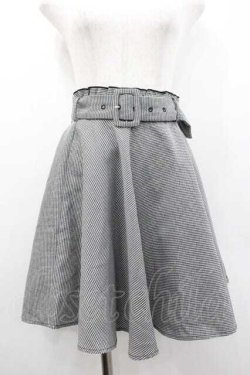 画像1: evelyn / 千鳥柄スカート  黒Ｘ白 I-26-01-10-105-LO-SK-SA-ZI