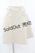 F&A / ボックスプリーツスカート  ベー^ジュ I-26-01-10-106-LO-SK-SA-ZI