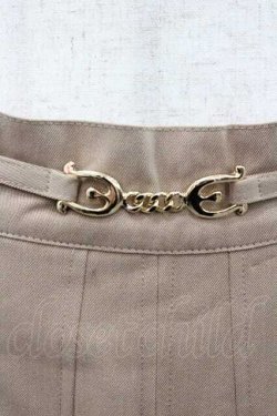 画像3: Fi.n.t / ダブルレースアップニットフレアースカート  ベージュ I-26-01-10-107-CA-SK-SA-ZI