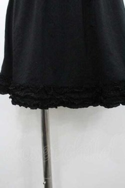 画像3: PINK HOUSE / 裾ピコフリルチュールミニスカート  黒 I-26-01-10-112-LO-SK-SA-ZI