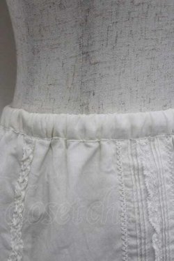 画像3: PINK HOUSE / 縦フリル&ピンタックローンスカート  アイボリー I-26-01-10-117-LO-SK-SA-ZI