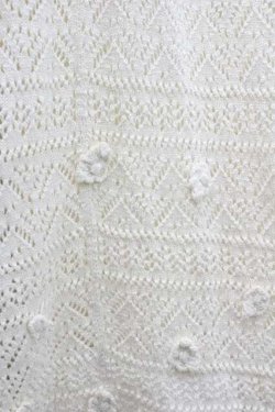 画像3: PINK HOUSE / モチーフ付ニットスカート  アイボリー I-26-01-10-119-LO-SK-SA-ZI