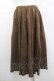 画像2: PINK HOUSE / 水玉柄縦フリルスカート  ブラウン I-26-01-10-120-LO-SK-SA-ZI (2)