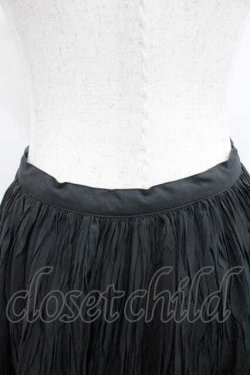 画像3: INGEBORG / シワ加工スカート M ブラック I-26-01-10-122-LO-SK-SA-ZI