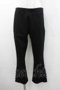 INGEBORG / 裾サイドストレッチレギンス 11号 ブラック I-26-01-10-124-LO-PA-SA-ZI