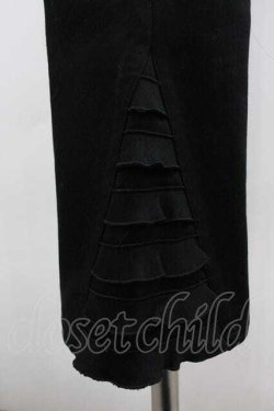 画像3: INGEBORG / 裾サイドストレッチレギンス 11号 ブラック I-26-01-10-124-LO-PA-SA-ZI