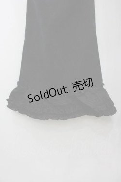 画像3: PINK HOUSE / 裾フリル七分丈レギンス  黒 I-26-01-10-125-LO-PA-SA-ZI