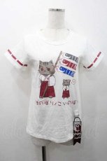 画像1: To Alice / こいのぼりプリント半袖カットソー S 白 I-26-01-10-012-LO-TO-SA-ZI (1)
