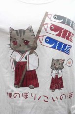 画像3: To Alice / こいのぼりプリント半袖カットソー S 白 I-26-01-10-012-LO-TO-SA-ZI (3)