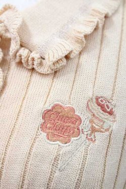 画像3: axes femme POETIQUE / チュッパチャプス ニットポロ  オレンジ I-26-01-10-013-AX-TO-SA-ZI