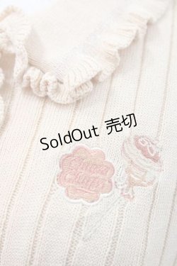 画像3: axes femme POETIQUE / チュッパチャプス ニットポロ  オレンジ I-26-01-10-013-AX-TO-SA-ZI