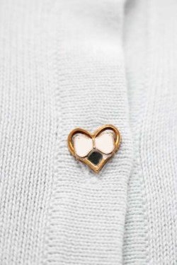 画像4: Secret Honey / リボンチュールくりぬきニットカーディガン  サックス I-26-01-10-014-CA-TO-SA-ZI