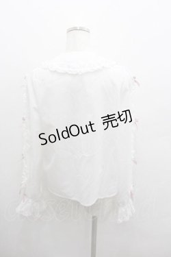 画像2: Chalmiere / フリルブラウス M ホワイト I-26-01-13-005-0-BL-SA-ZI