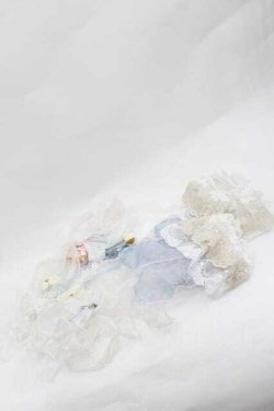 画像6: NINEODES（海外ロリィタ） / 海月&フラワープリントチュールパール重ねジャンパースカート  ピンク I-26-01-13-047-0-OP-SA-ZI