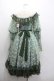 画像2: Neo-Ludwig / フラワーレースハイネックワンピース  グリーンＸ白 I-26-01-13-048-0-OP-SA-ZI (2)