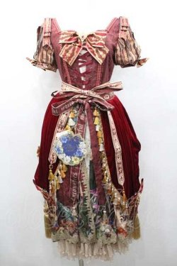 画像3: Miss Point / 万華鏡ワンピース  ボルドー I-26-01-13-051-0-OP-SA-ZI