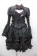 画像3: Little Bear Lolita / ショートボレロ&編み下げジャンパースカートセット  黒Ｘ紫 I-26-01-13-054-0-OP-SA-ZI (3)