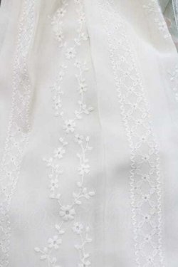 画像5: Miss Point / 薔薇プリントチュール重ね半袖ワンピース S グリーンＸアイボリー I-26-01-13-056-0-OP-SA-ZI