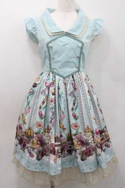 画像1: axes femme Kawaii / シュガリータイムノースリOP  ミント I-26-01-13-057-AX-OP-SA-ZI