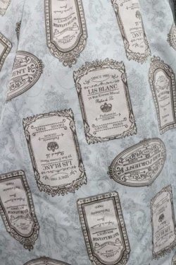 画像4: axes femme / アンティークラベルptワンピース Ｍ サックス I-26-01-13-061-AX-OP-TE-ZI