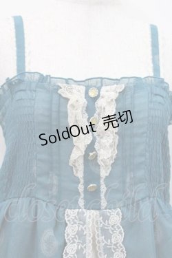 画像3: axes femme / 単色パネルシャーリングチュニ  青Ｘ白 I-26-01-13-064-AX-OP-SA-ZI