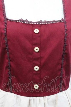 画像3: axes femme / アンティークパネル柄ワンピース Ｍ ボルドー I-26-01-13-071-AX-BL-TE-ZI